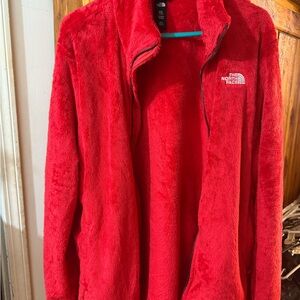 The North Face Vibrant Red Fleece Jacket